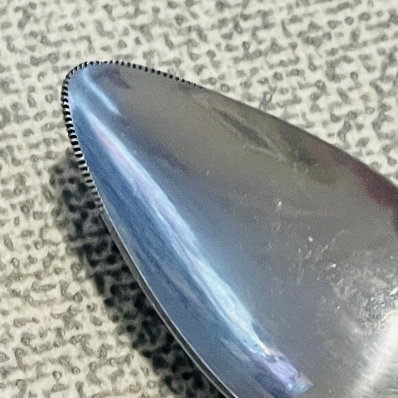 Vintage J.H. Carlyle Stainless Steel Cameo 14pc MCM Flatware 60s - Picture 8 of 9